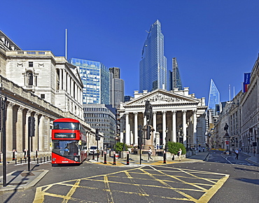 Royal Exchange Building, City of London, London, England, United Kingdom, Europe