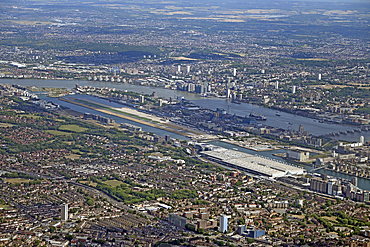 London City Airport, the Thames Barrier and Excel London