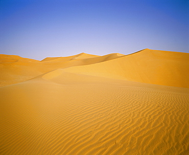 Sand dunes of the Grand Erg Occidental, Sahara Desert, Algeria