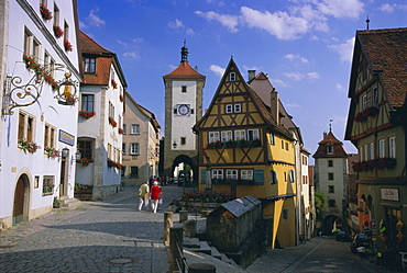 Rotenburg ob der Tauber, Bavaria, Germany, Europe