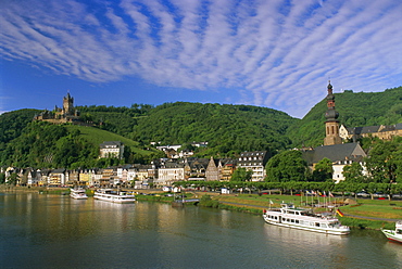 Cochem, Rhineland (Rhineland-Palatinate) (Rheinland-Pfalz), Mosel River Valley, Germany, Europe