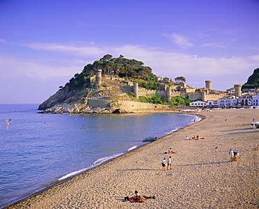 Tossa de Mar, Costa Brava, Catalunya (Catalonia) (Cataluna), Spain, Europe