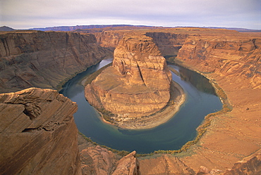 Muleshoe Bend, Colorado River, Glen Canyon, Arizona, USA, North America