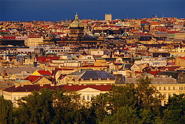 City skyline, Prague. Czech Repubic, Europe