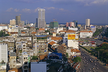 City view, Ho Chi Minh City (Saigon), Vietnam, Indochina, Asia