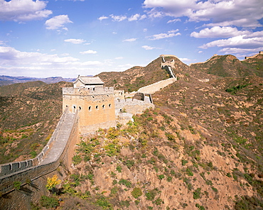 Jinshanling section of the Great Wall of China, UNESCO World Heritage Site, near Beijing, China, Asia