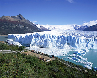 Perito Moreno glacier, Parque Nacional Los Glaciares, UNESCO World Heritage Site, El Calafate, Argentina, South America