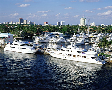 Waterways, canals and lagoons, Fort Lauderdale, Florida, United States of America, North America