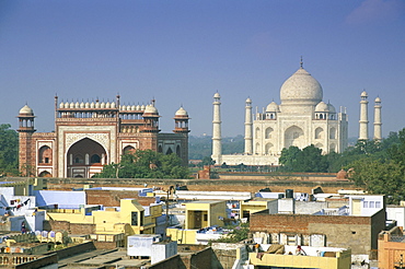 Taj Mahal, UNESCO World Heritage Site, Agra, Uttar Pradesh state, India, Asia