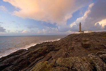 Ardnamurchan Lighthouse, at the westernmost point of the British mainland, west coast, Scotland, United Kingdom, Europe