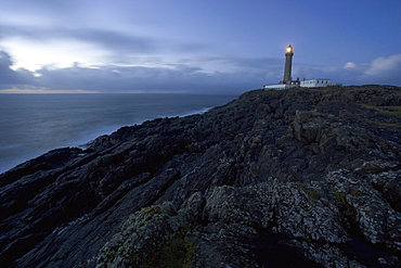 Ardnamurchan Lighthouse, at the westernmost point of the British mainland, west coast, Scotland, United Kingdom, Europe