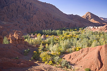 Dades Valley and the Gorges, Atlas Mountains, Morocco, North Africa, Africa