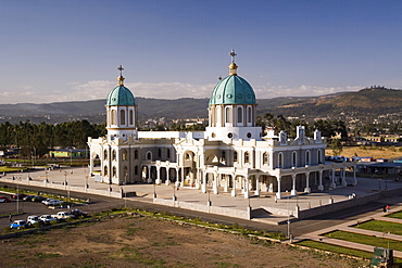 The Christian Medehanyalem Church, Addis Ababa, Ethiopia, Africa