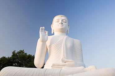 Great seated figure of the Buddha, Mihintale, Sri Lanka, Asia