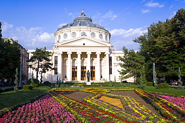 Piata George Enescu, Romanian Athenaeum Concert Hall, Bucharest, Romania, Europe