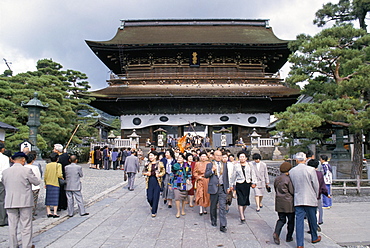 Zenko-ji temple, Nagano, Honshu, Japan, Asia