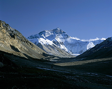 North Face, Mount Everest, 8848m, Himalayas, Tibet, China, Asia