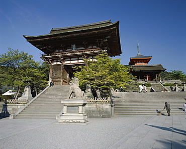 Kiyomizu Temple, UNESCO World Heritage Site, Kyoto, Japan, Asia