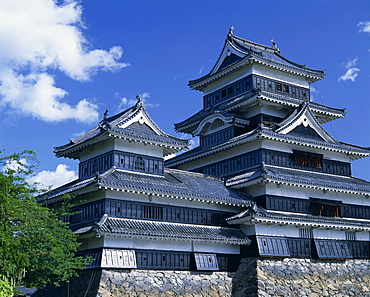 Matsumoto-jo castle, Matsumoto, Japan, Asia