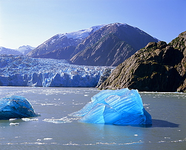 Tracy Arm Glacier, Alaska, USA, North America