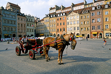 Old Town Square, Warsaw, Poland, Europe