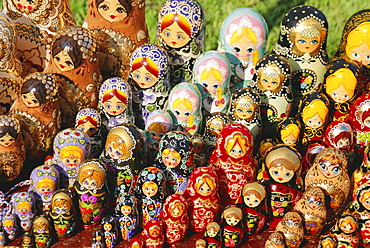 Matryoschka (russian dolls), Moscow, Russia