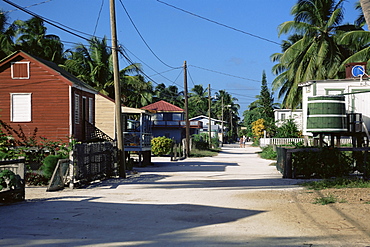 Front Street, Caye Caulker, Belize, Central America