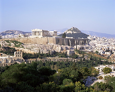 The Acropolis, UNESCO World Heritage Site, Athens, Greece, Europe