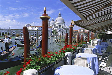 Grand Canal and Campo D. Salute, Venice, UNESCO World Heritage Site, Veneto, Italy, Europe