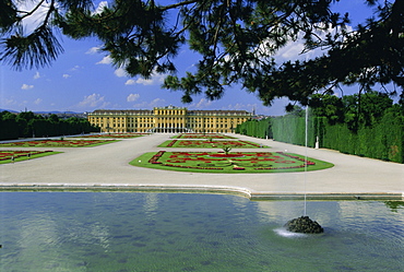 Schonbrunn Palace, UNESCO World Heritage Site, Vienna, Austria, Europe