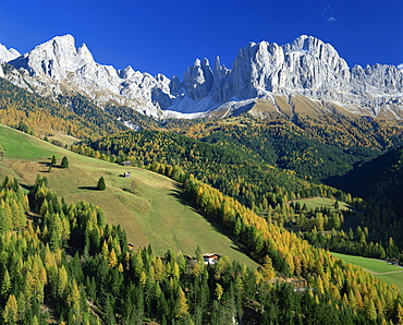 Rosengartengruppe in the Dolomites, Trentino-Alto Adige, Italy, Europe