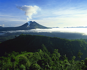 Volcanic Mount Gunung Batur, Bali, Indonesia, Southeast Asia, Asia