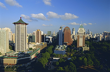 The Orchard Road district, one of Asia's most popular shopping areas, Singapore, Asia