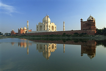 Taj Mahal, UNESCO World Heritage Site, Agra, Uttar Pradesh state, India, Asia