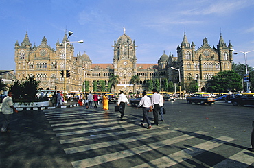 Victoria Railway Station (Victoria Terminus), Mumbai (Bombay), Maharashtra State, India, Asia