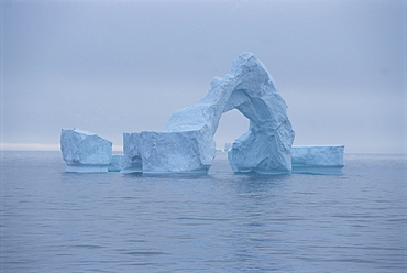 Iceberg in the sea off the southwest coast of Greenland, Polar Regions