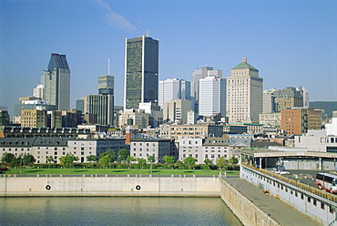 City skyline, Montreal, Quebec Province, Canada