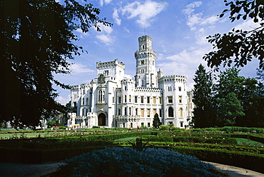 Hluboka Castle, Hluboka, South Bohemia, Czech Republic, Europe