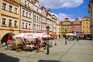 Town Suare, Jelenia Gora, Silesia, Poland, Europe