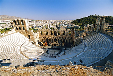 Theatre of Herodes Atticus, The Acropolis, Athens, Greece, Europe