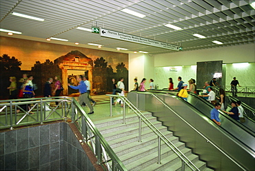 Syntagma Metro station, Athens, Greece, Europe