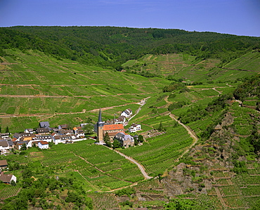 Ahr River Valley, Rhineland Palatinate, Germany, Europe