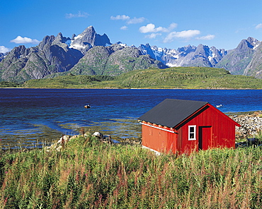 Trolltinden Mountains, Lofoten Islands, Norway