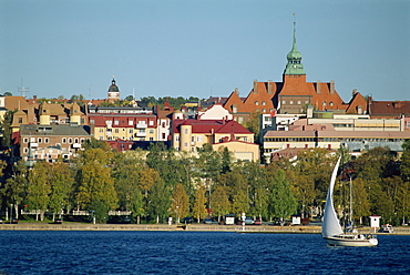 Town and Radhus, Ostersund, Jamtland, Sweden, Scandinavia, Europe