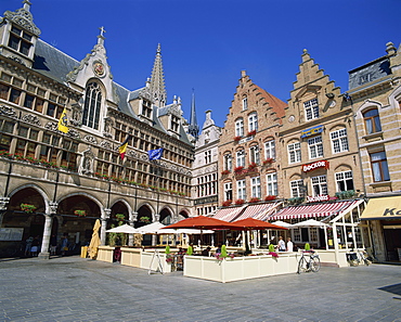 Main Town Square, Ypres, Belgium, Europe