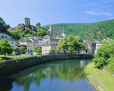 River Sure, Esch-sur-Sure, Luxembourg