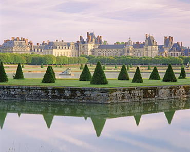 Chateau de Fontainebleau, Fontainebleau, Seine-et-Marne, Ile de France, France, Europe