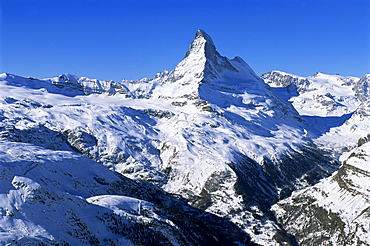 Matterhorn, Zermatt, Valais, Swiss Alps, Switzerland, Europe