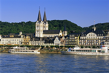 Boppard, Rhine River valley, Rhineland Palatinate, Germany, Europe