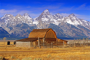 The Teton Range, Grand Teton National Park, Wyoming, USA